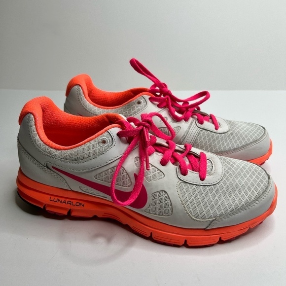 NIKE Lunarlon Women's Retro 90s Style Running Shoe‎ Size 7Y - Picture 1 of 7